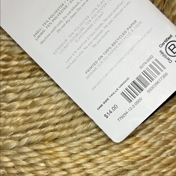 Athleta Black Camo Headband - Picture 4 of 4